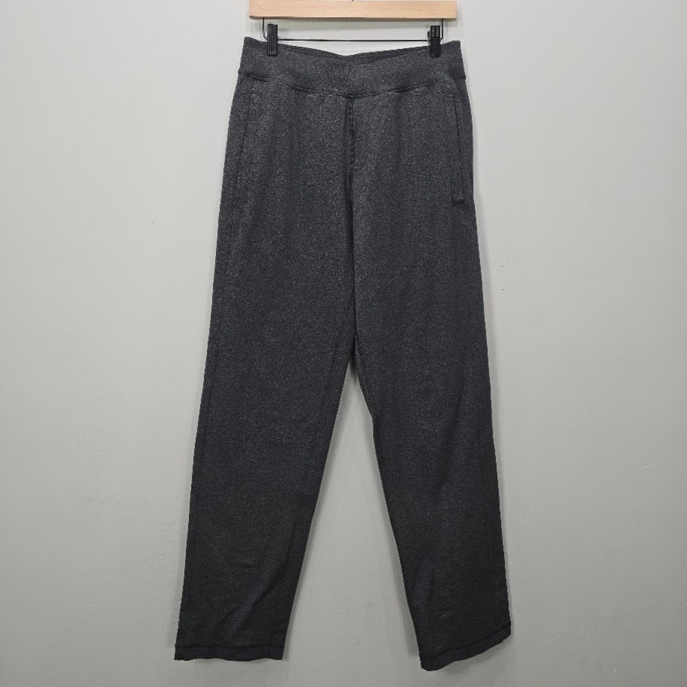 Lululemon Kung Fu Pants Men Medium Sweatpants Straight Leg Gray 30"Wx33"L Lounge